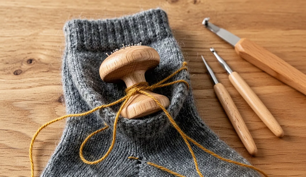 How to Darn Heavy Wool Socks That Actually Hold Up
